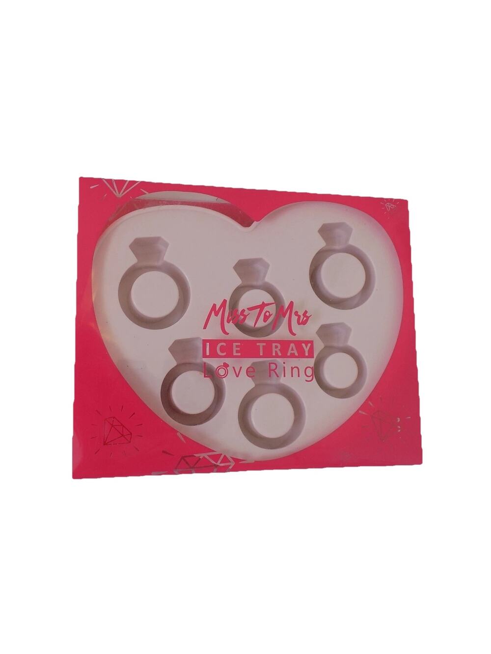 Miss To Mrs Ice Tray Love Ring NEW - Picture 1 of 2